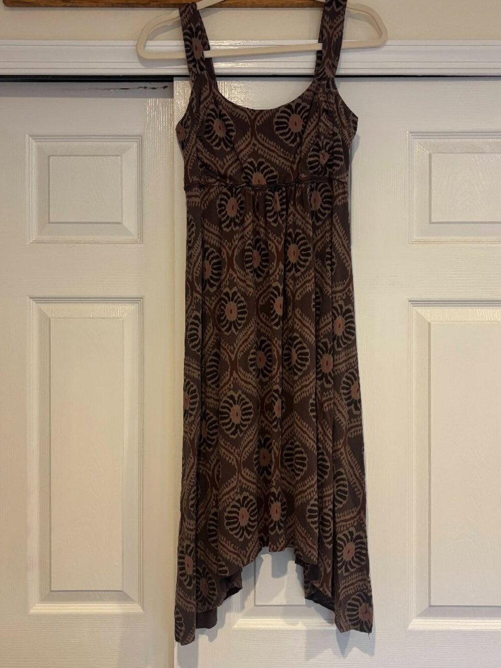 Small Fresh Produce Short Brown Dress